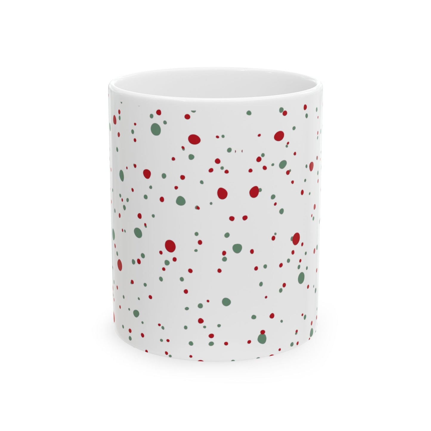Festive Speckled Ceramic Mug - 11oz