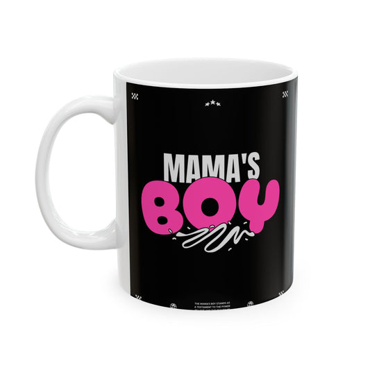 Taza de cerámica "Mama's Boy": regalo ideal para el Día de la Madre o cumpleaños
