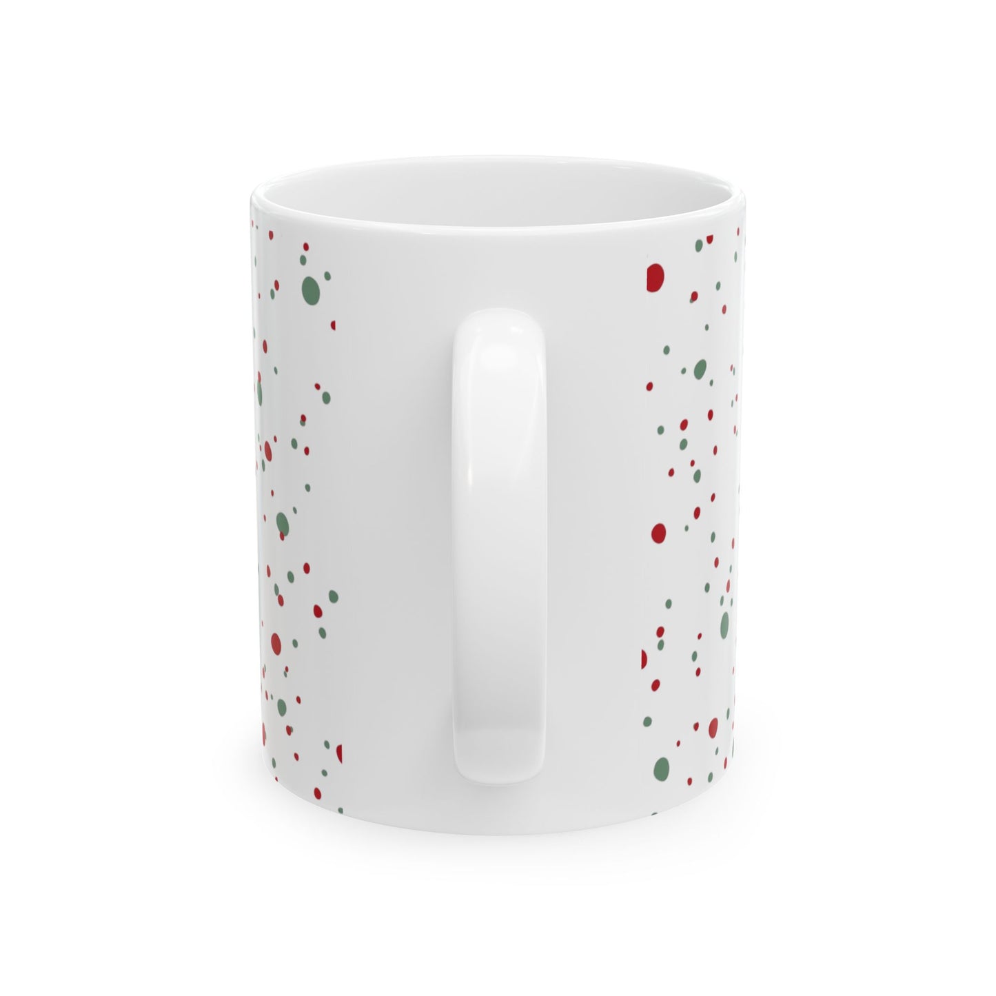 Festive Speckled Ceramic Mug - 11oz
