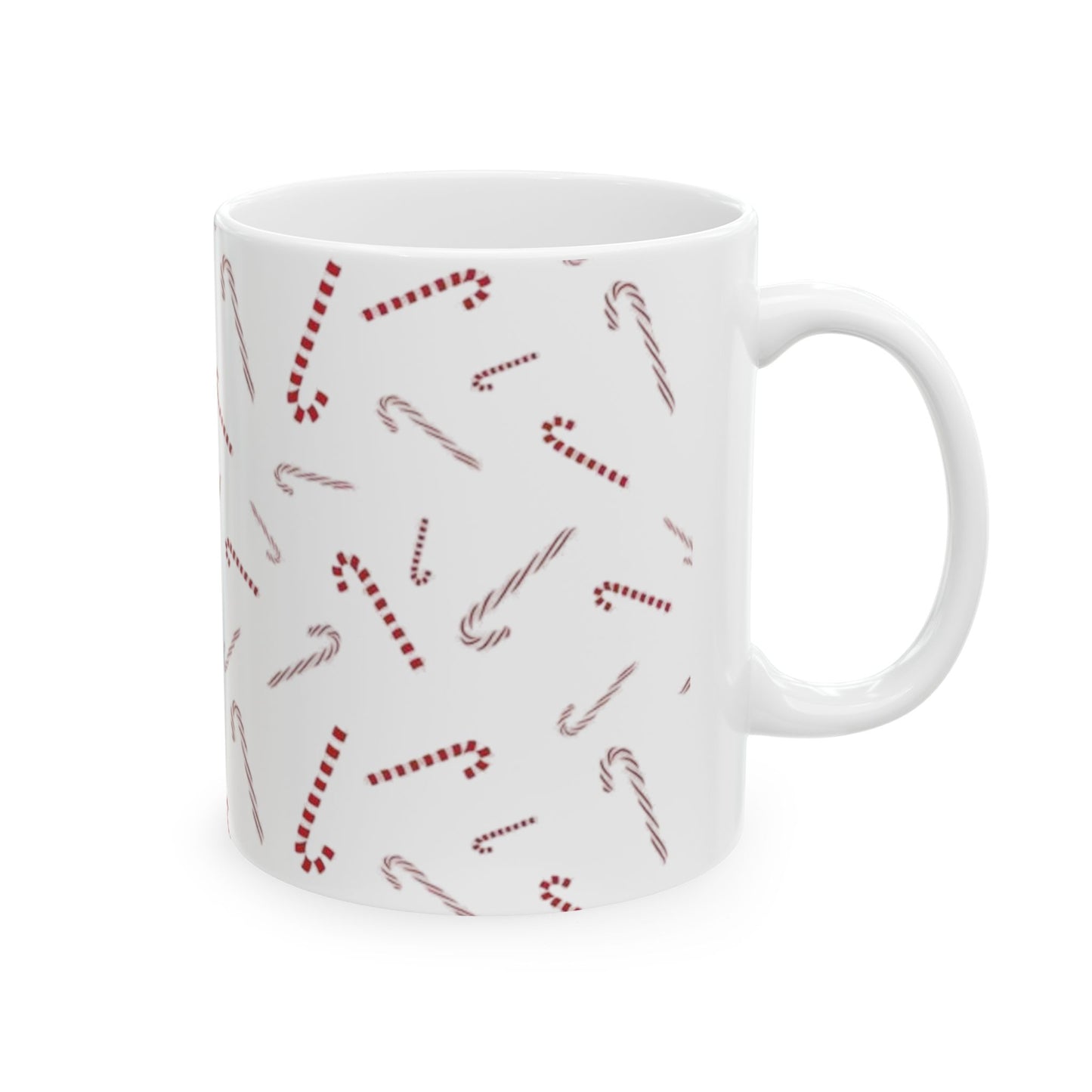 Candy Cane Holiday Mug