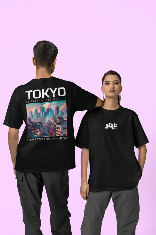 Sudadera unisex premium con estampado artístico de doble cara