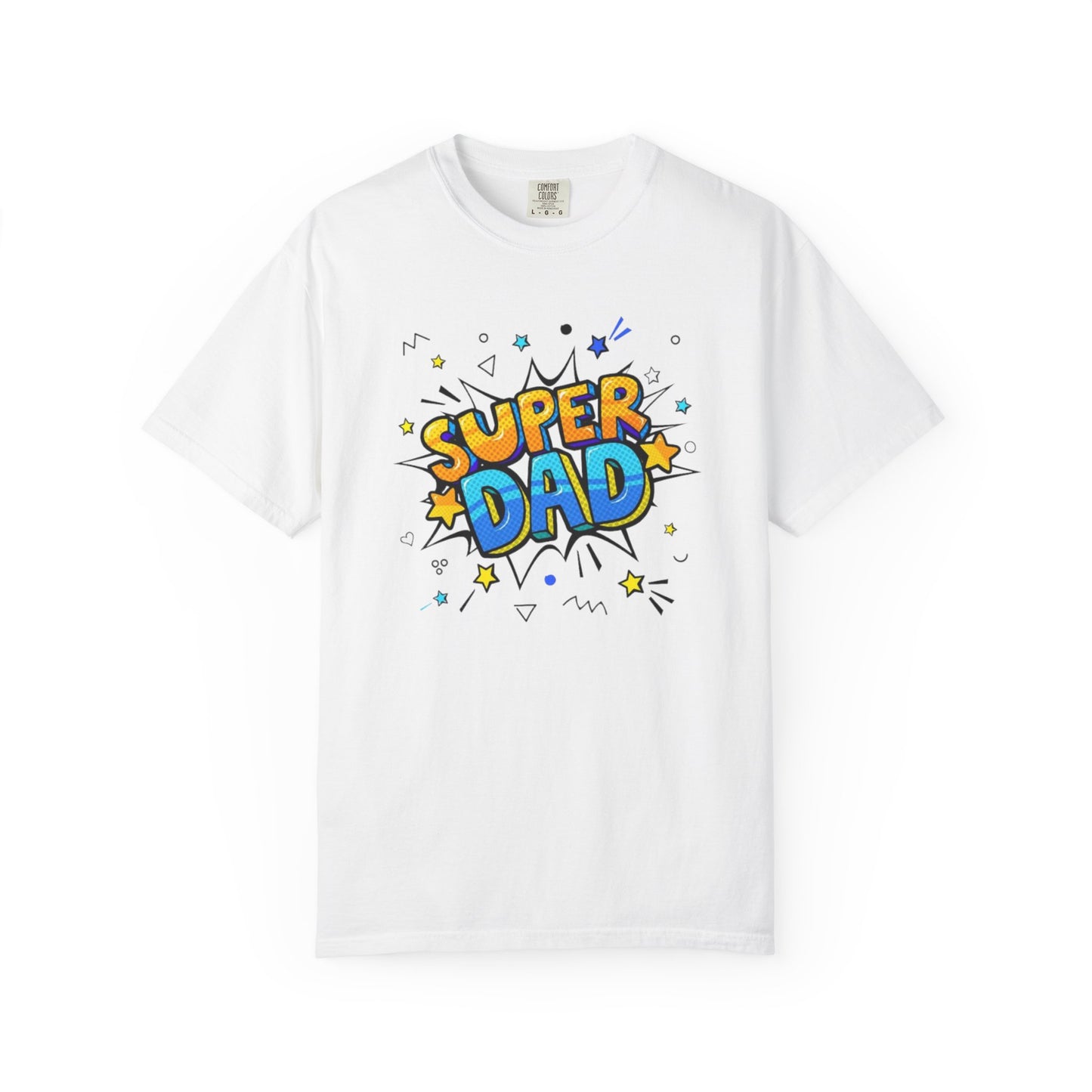 Super Dad Unisex Garment-Dyed T-Shirt - Perfect Gift for Father's Day!