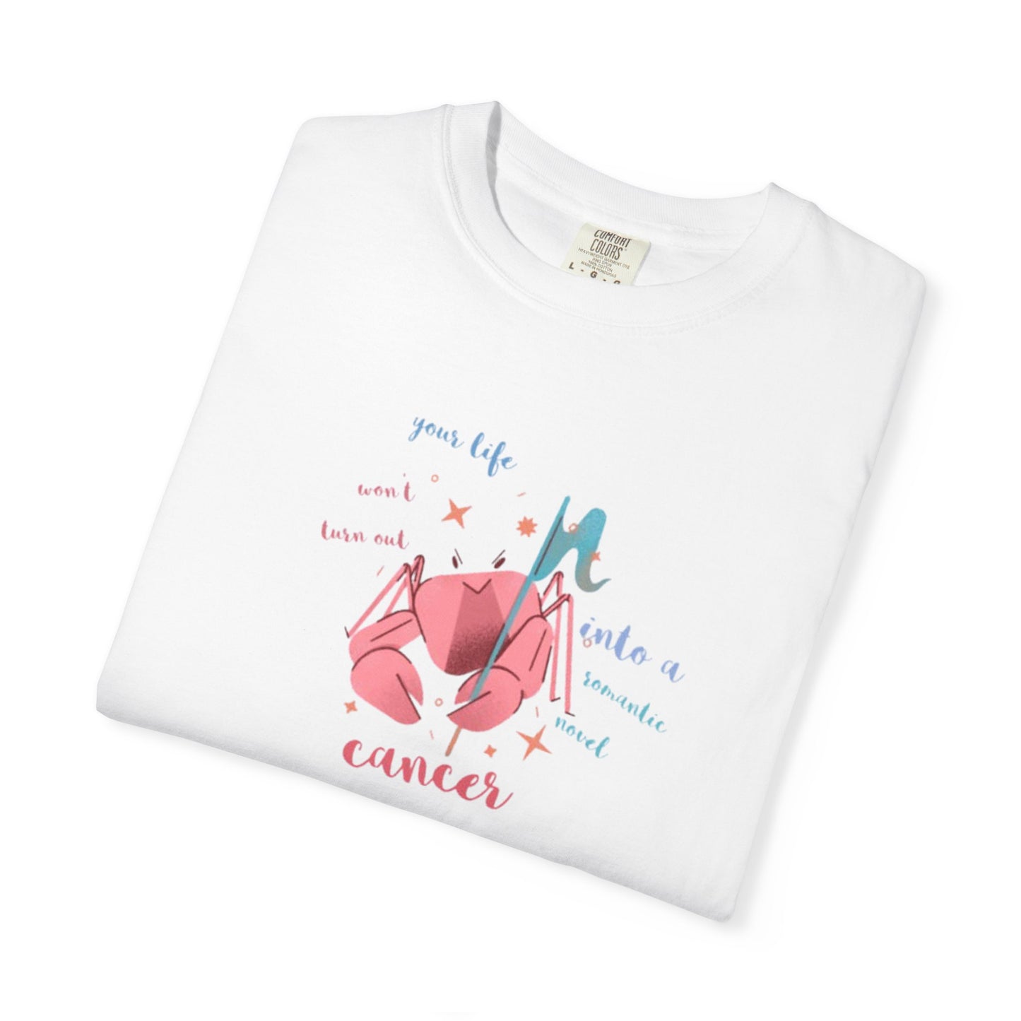 Cancer Zodiac Unisex Garment-Dyed T-Shirt - Celebrate Your Sign