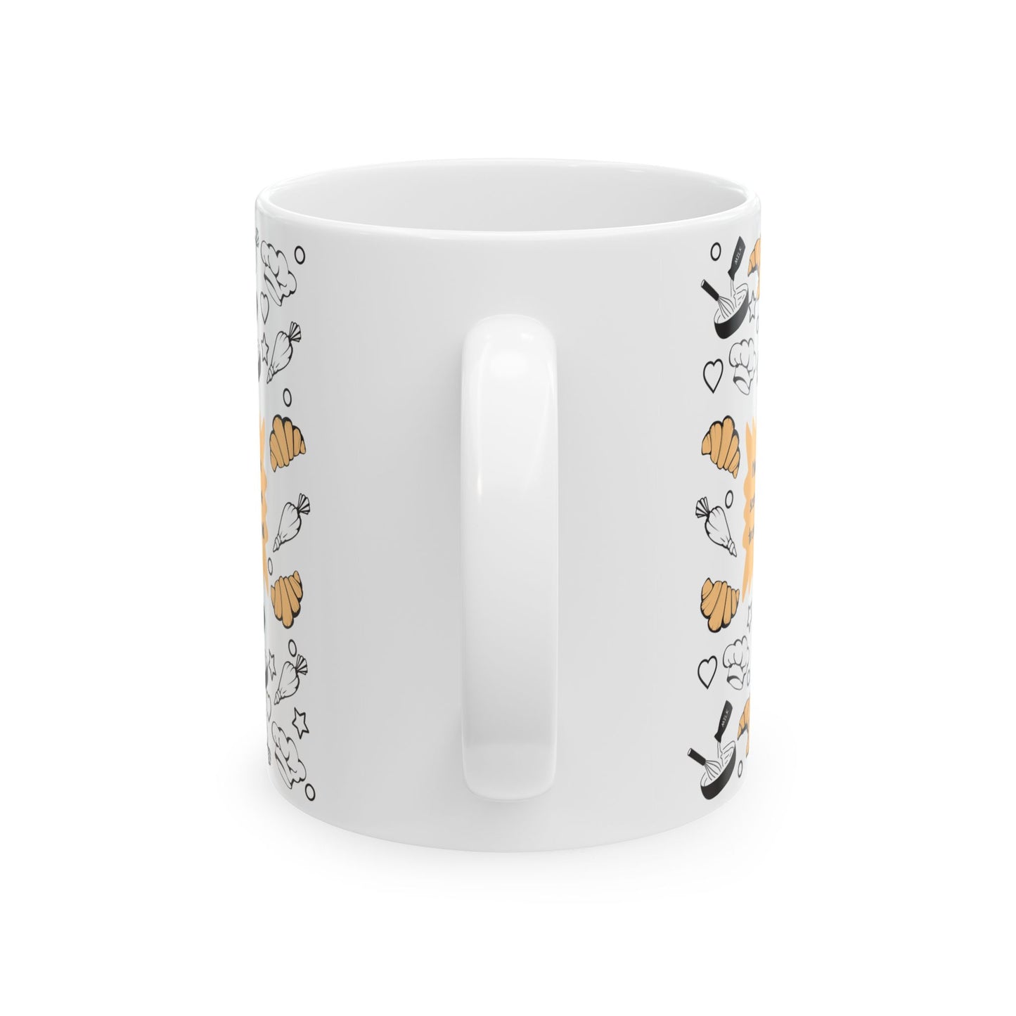 Taza de cerámica con el ingrediente secreto de mamá: diseño de cocina encantador, regalo perfecto para el Día de la Madre.