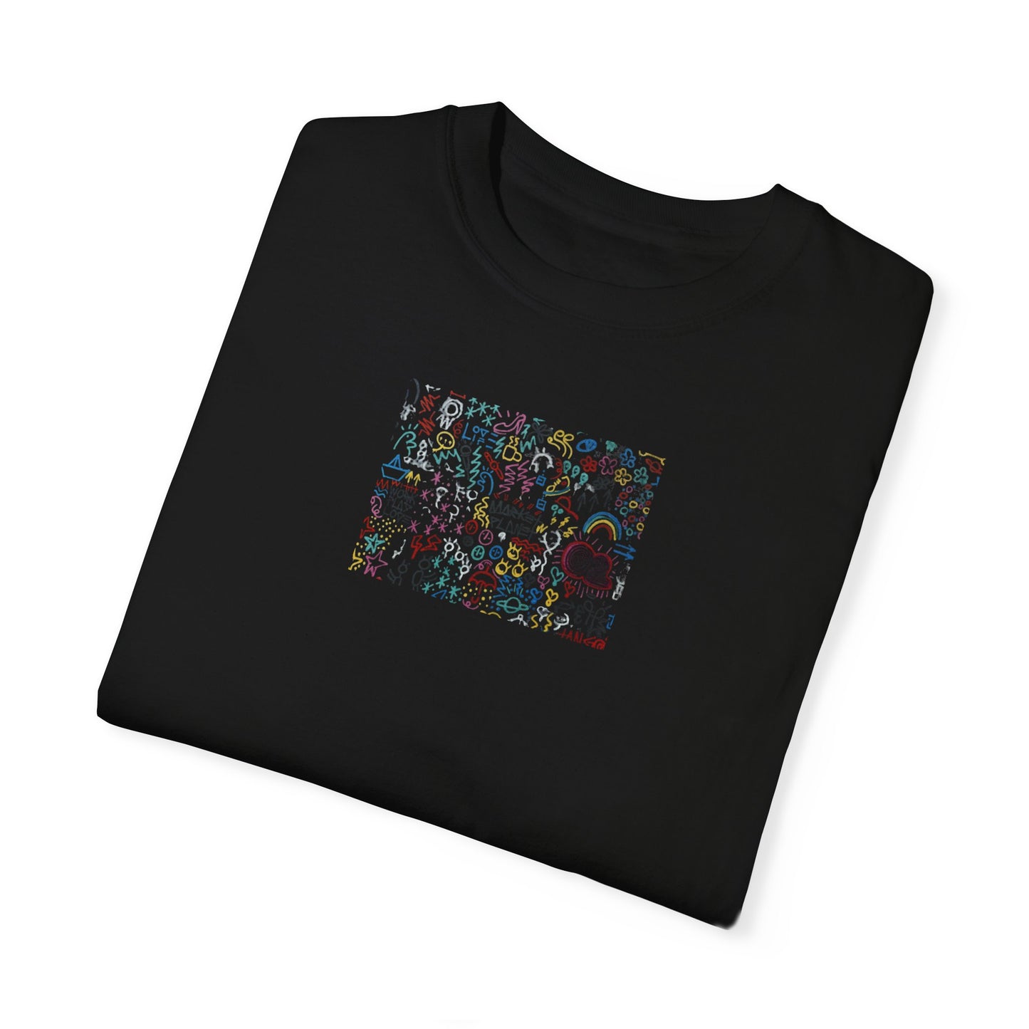 Colorful Illustrated Unisex T-Shirt