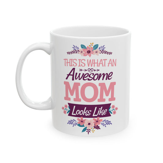 Taza de cerámica "Mamá increíble": regalo perfecto para el Día de la Madre