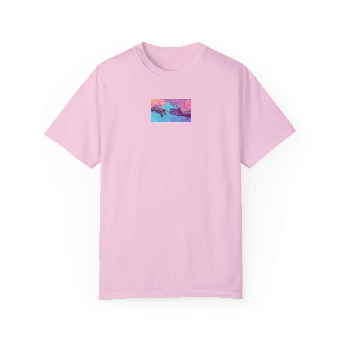 Unisex Garment-Dyed T-Shirt - Tropical Sunset
