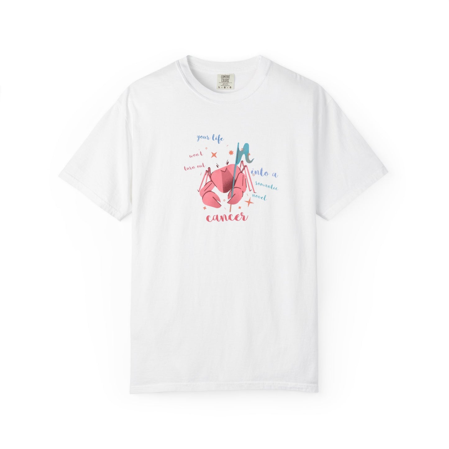 Cancer Zodiac Unisex Garment-Dyed T-Shirt - Celebrate Your Sign