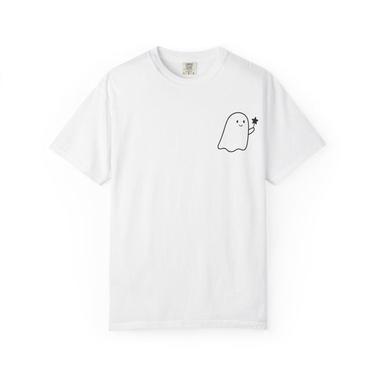 Cute Ghost Pocket T-Shirt
