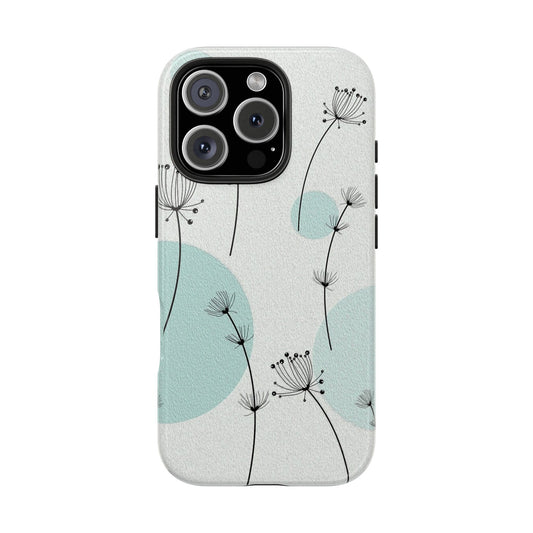 Elegante funda resistente con diseño floral: protección duradera con un diseño inspirado en la naturaleza.