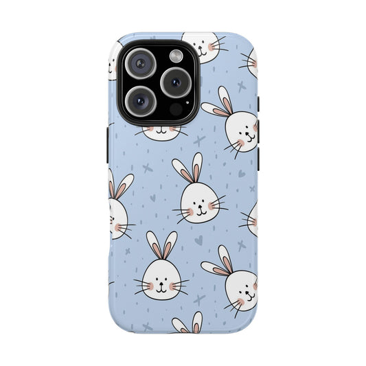 Funda resistente con diseño de conejito: protección duradera para los amantes de la Pascua y la primavera.