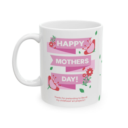 Taza de cerámica Feliz Día de la Madre 
