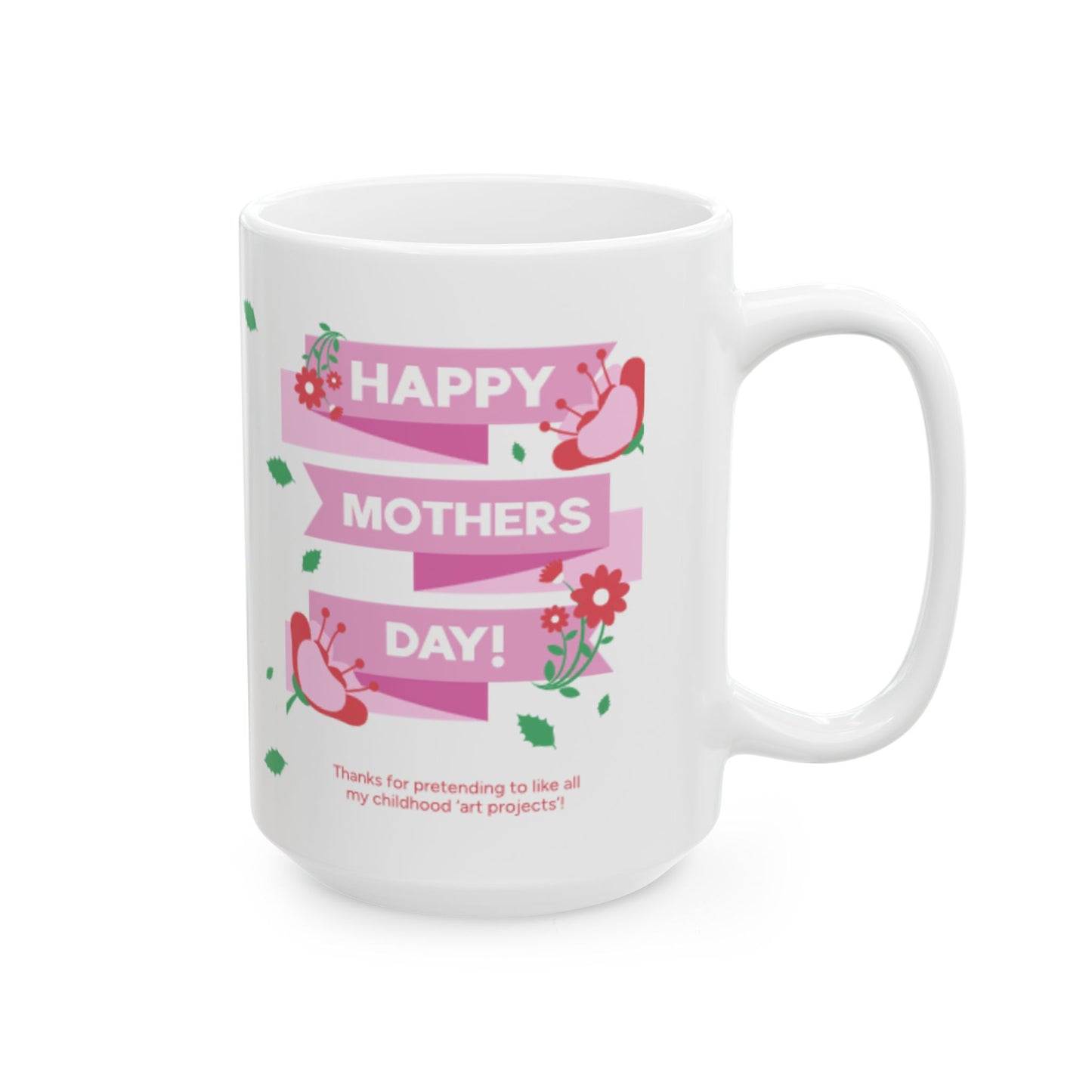 Taza de cerámica Feliz Día de la Madre 