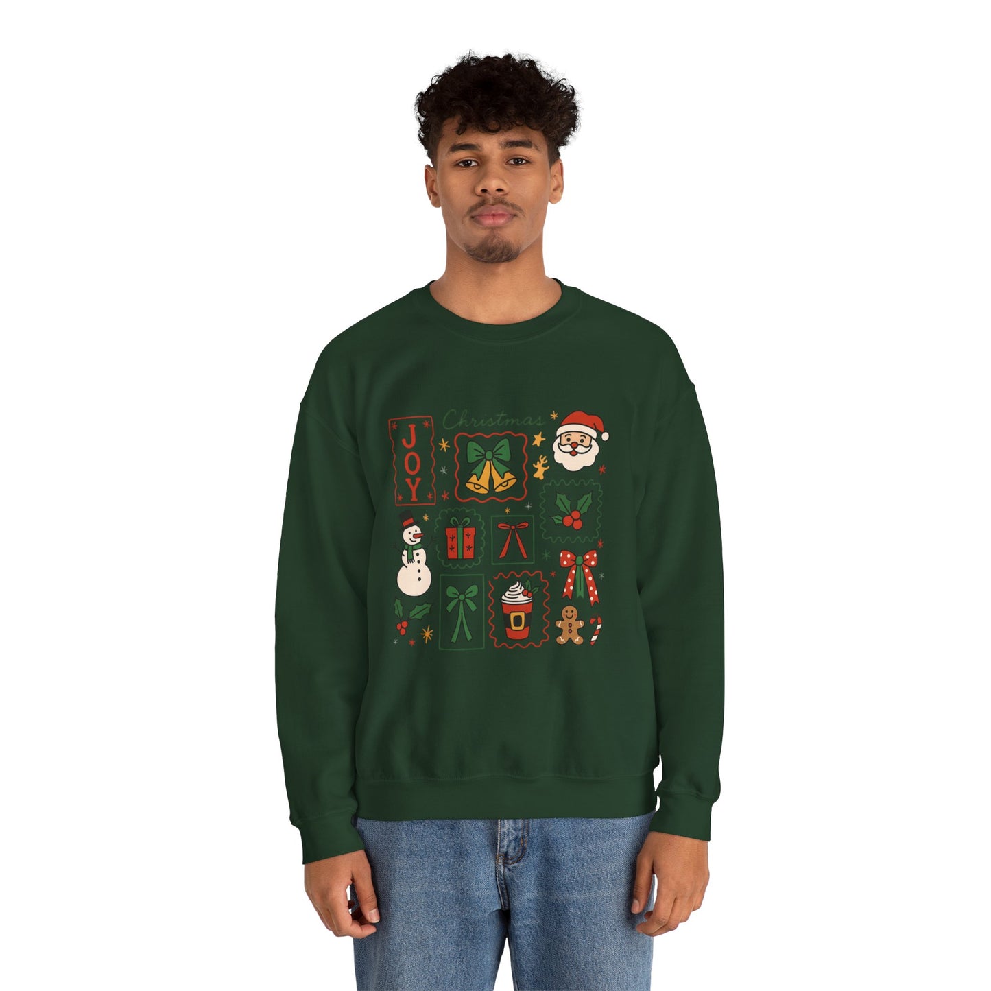 Joyful Christmas Crewneck Sweatshirt