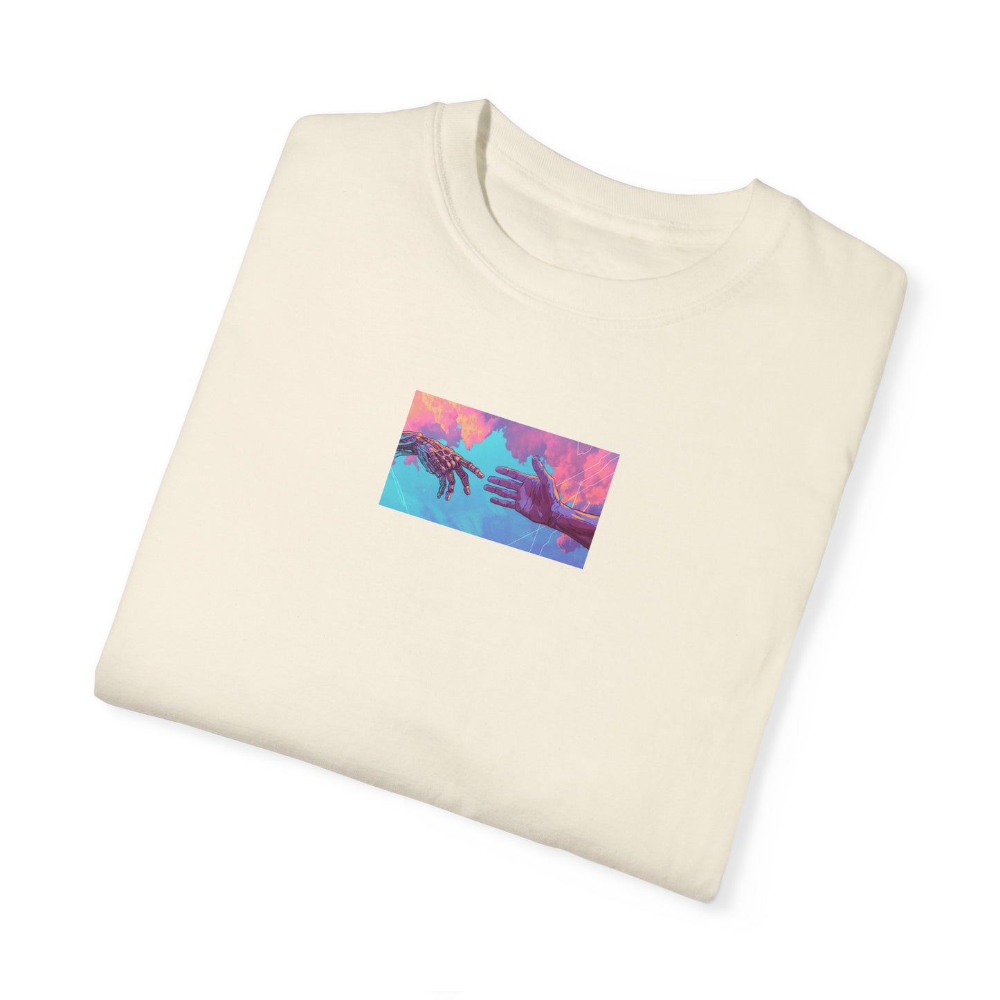 Unisex Garment-Dyed T-Shirt - Tropical Sunset
