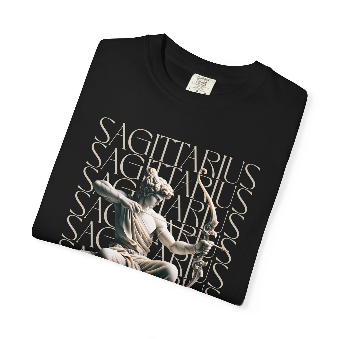 Sagittarius Horoscope T-Shirt - Unisex Garment-Dyed Tee for Astrology Lovers