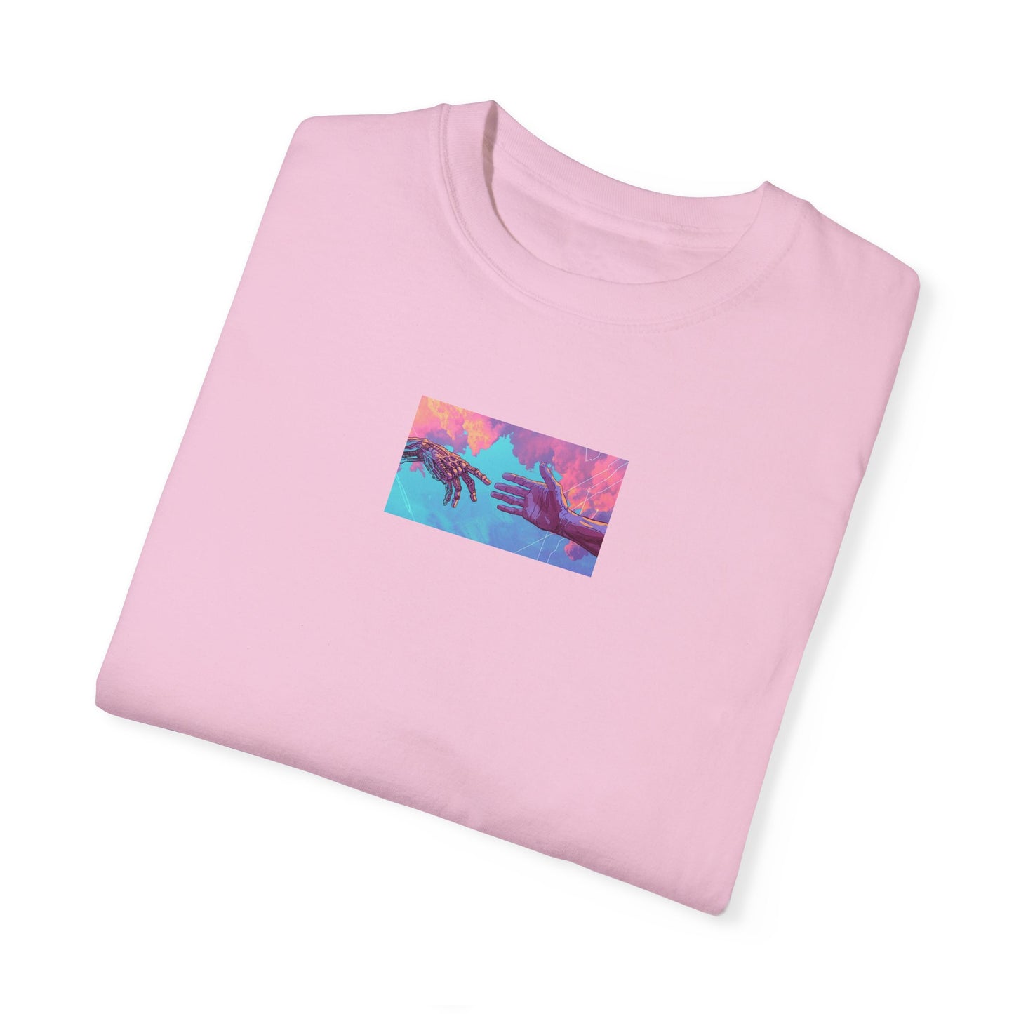 Unisex Garment-Dyed T-Shirt - Tropical Sunset