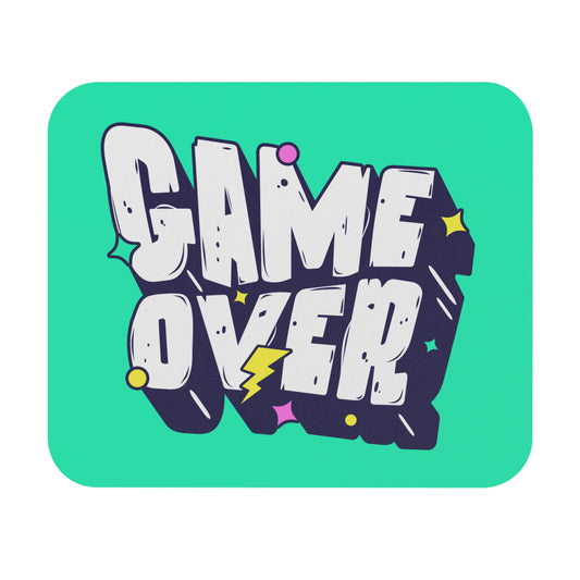 Retro Game Over Mouse Pad – Fun Gaming Desk Accessory