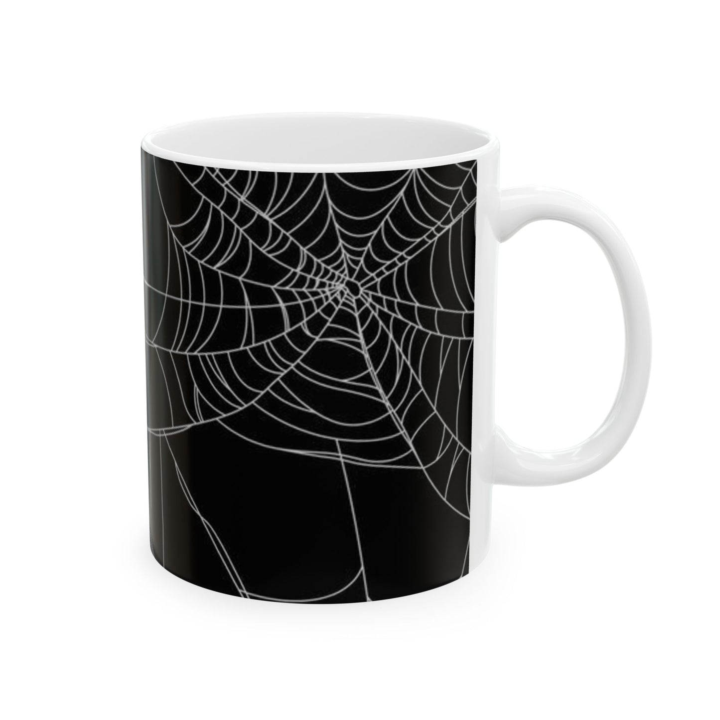 Spooky Spiderweb Ceramic Mug