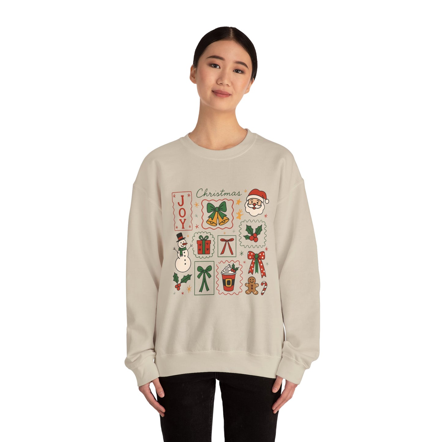 Joyful Christmas Crewneck Sweatshirt