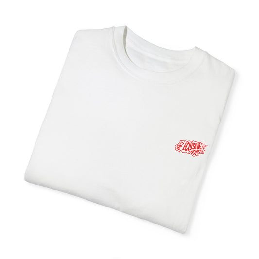 Camiseta unisex informal teñida: perfecta para el día a día.