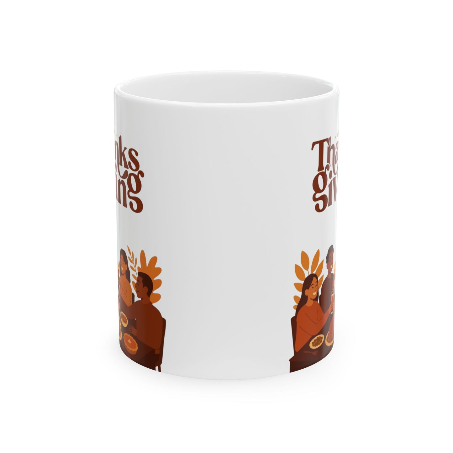 Thanksgiving Celebration Ceramic Mug - 11oz & 15oz