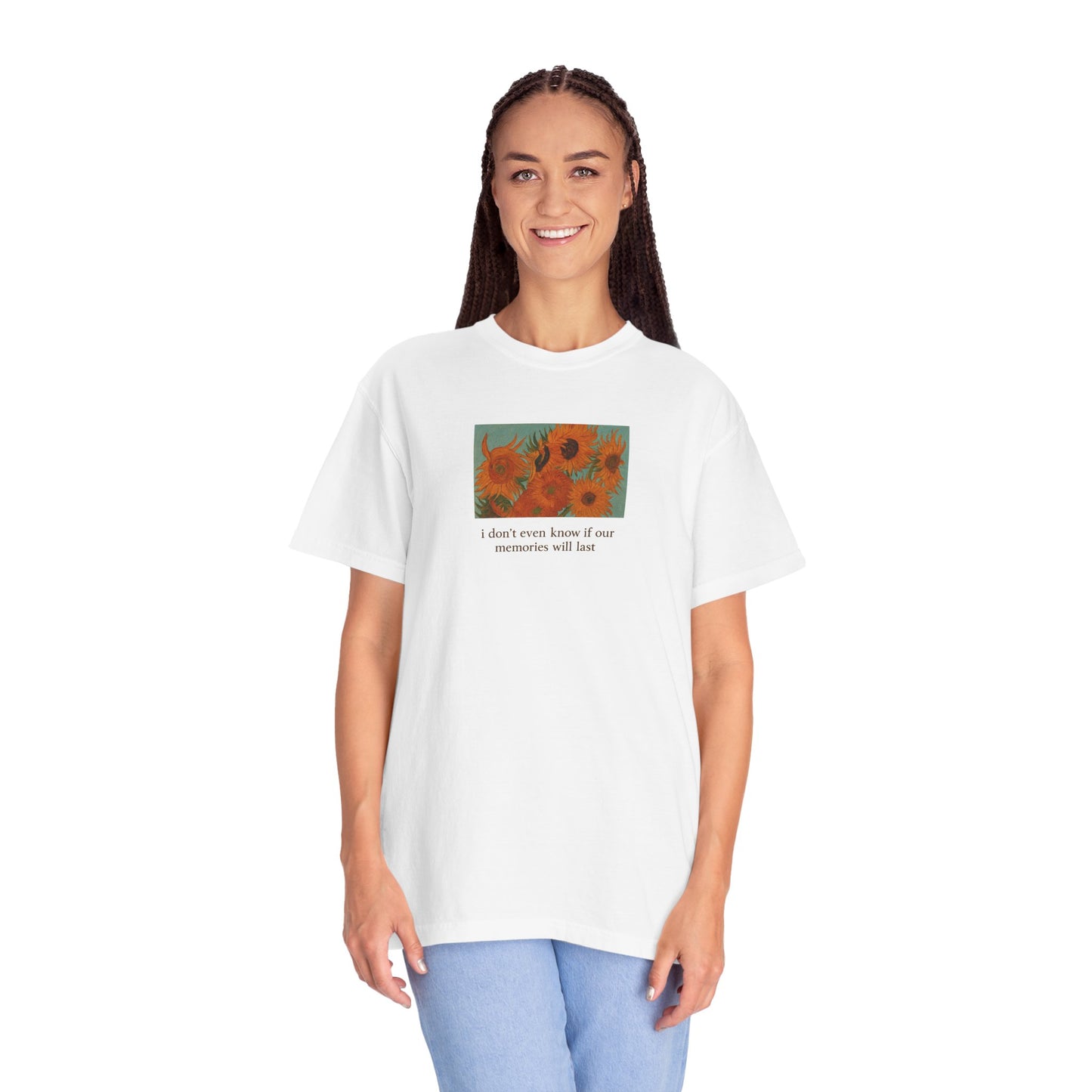 Floral Quote T-Shirt, Comfort Tee