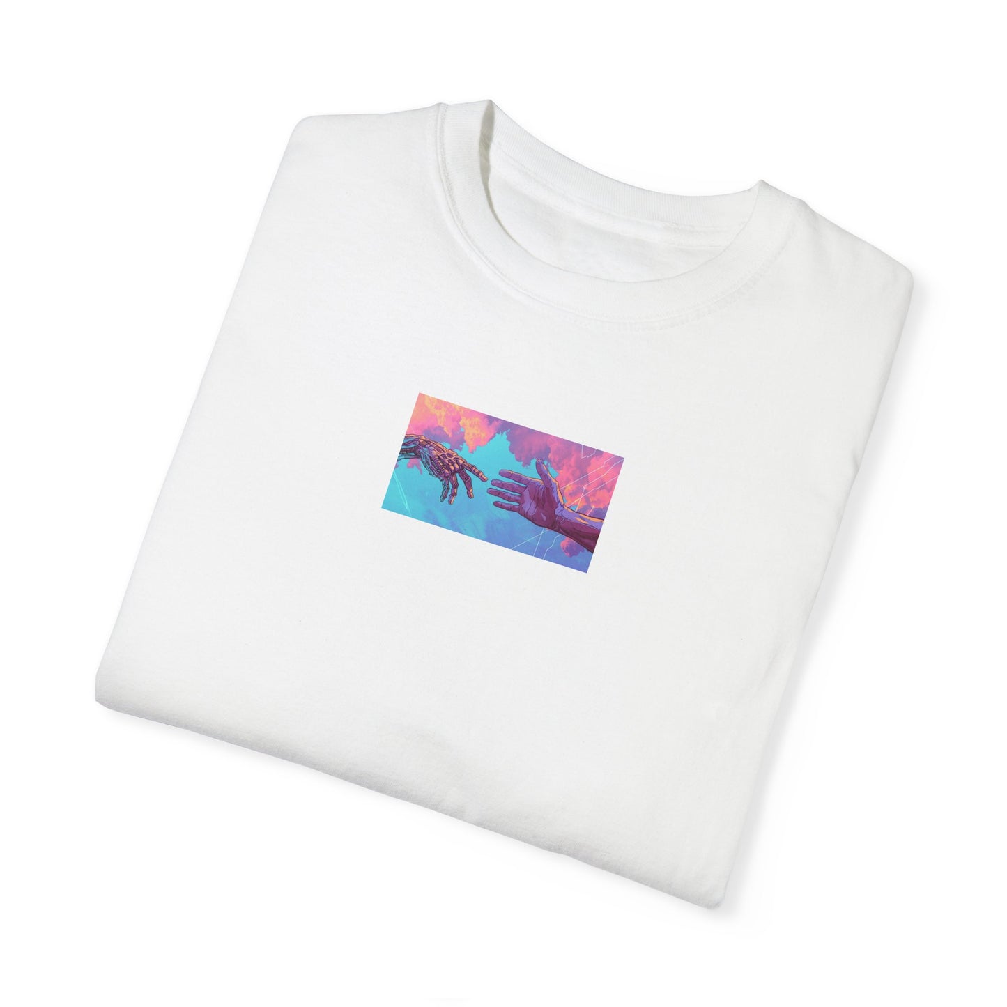 Unisex Garment-Dyed T-Shirt - Tropical Sunset