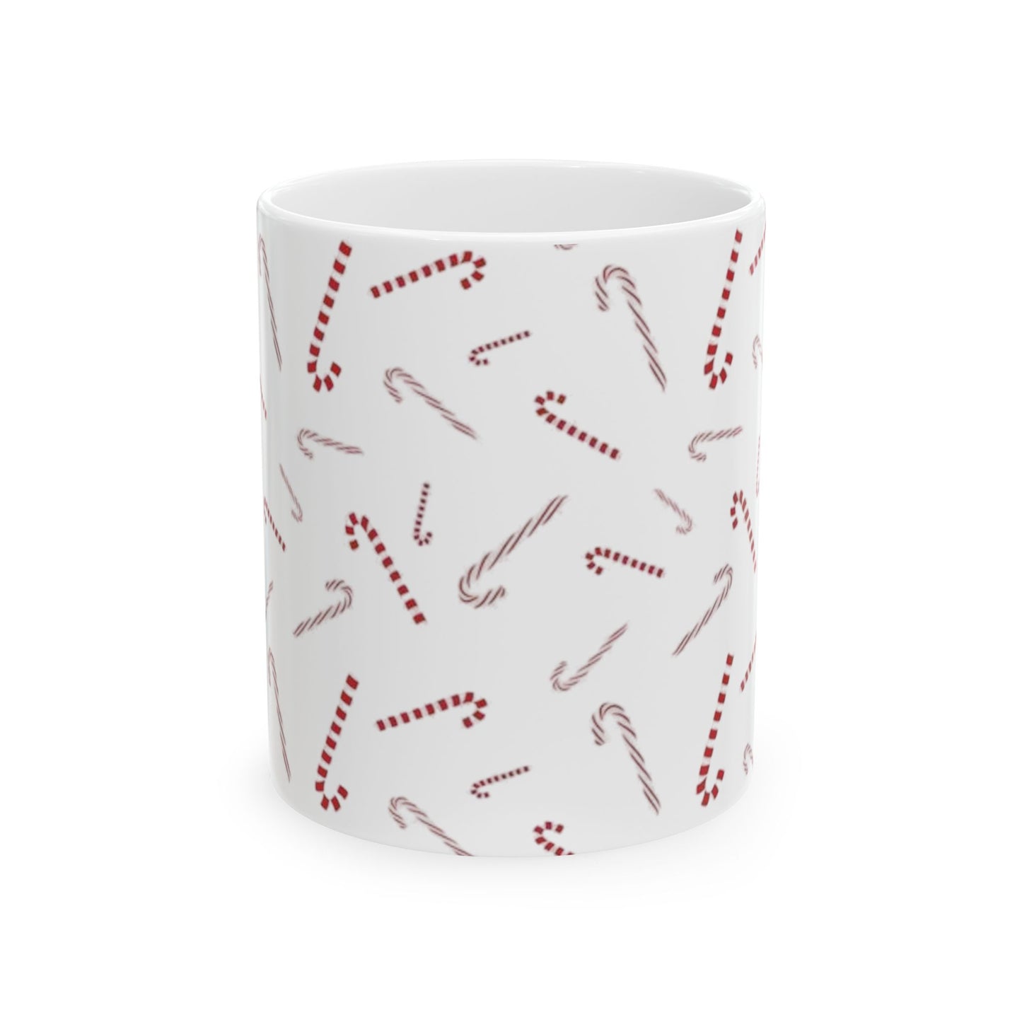Candy Cane Holiday Mug