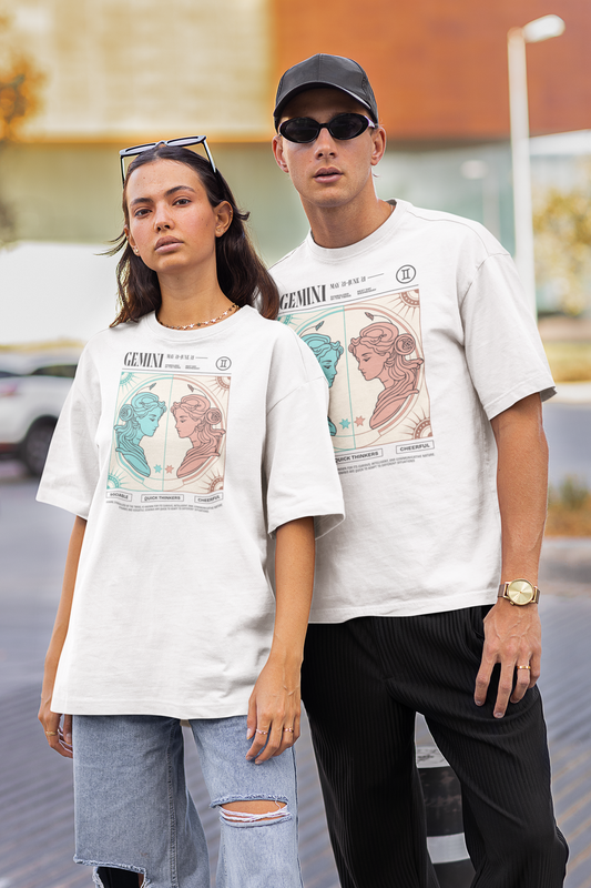 Gemini Horoscope Unisex Garment-Dyed T-Shirt